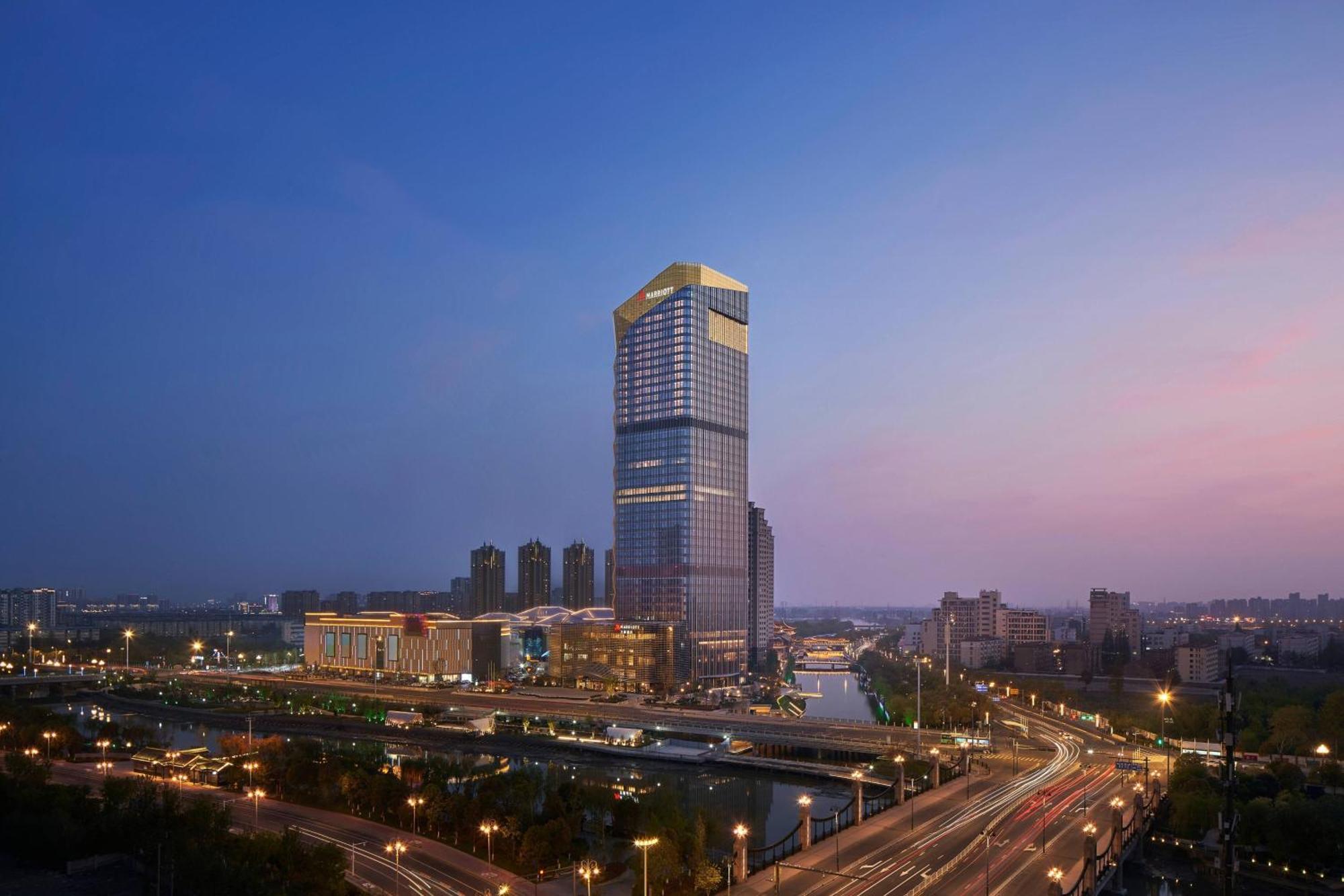 Yancheng Marriott Hotel Exterior photo